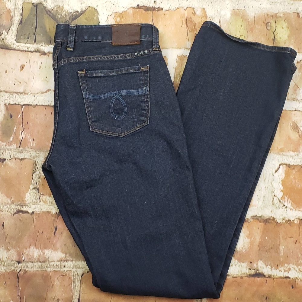 Lucky Brand Denim Jean's Lola Boot 10/30